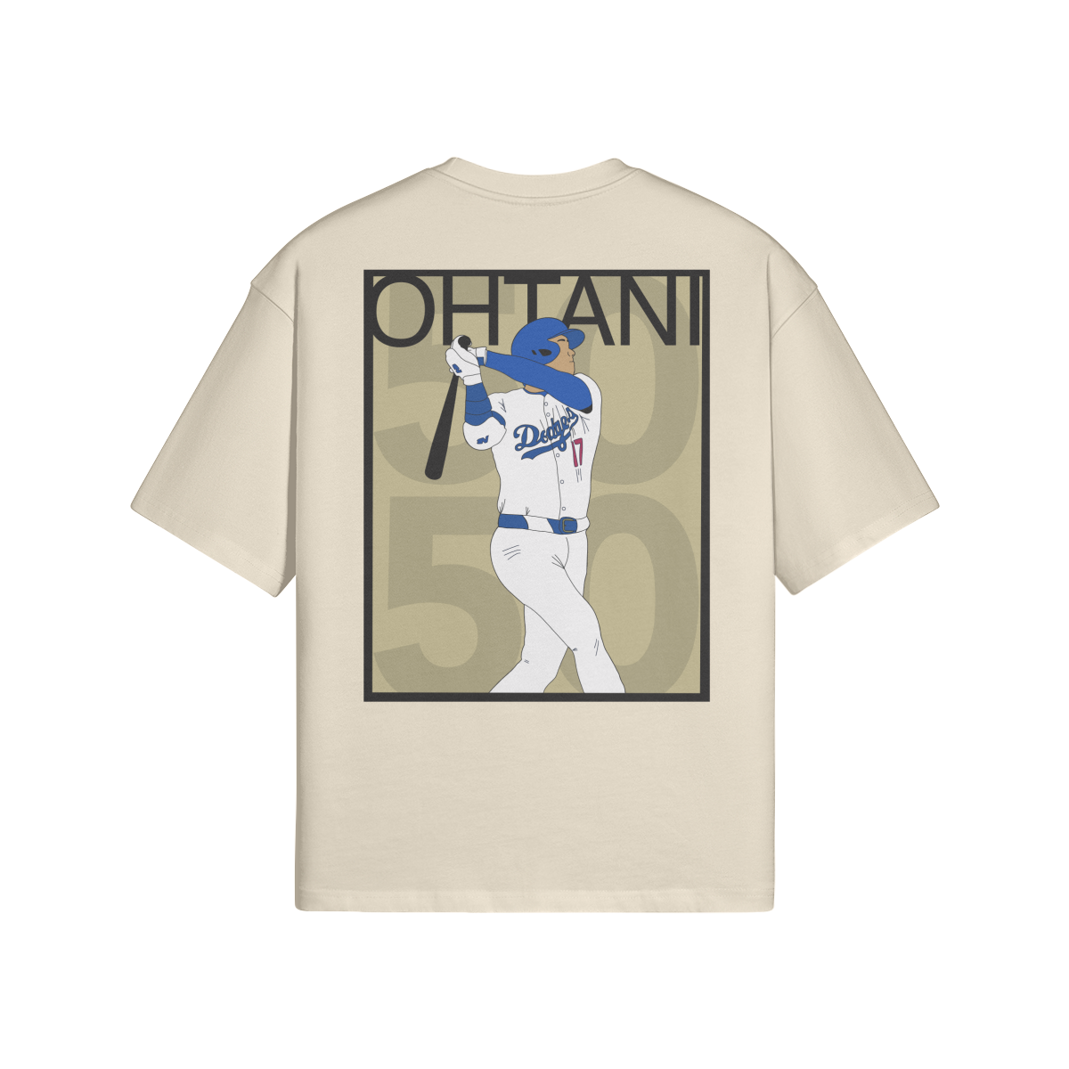 Ohtani Oversized Heavyweight (Black Front Logo)