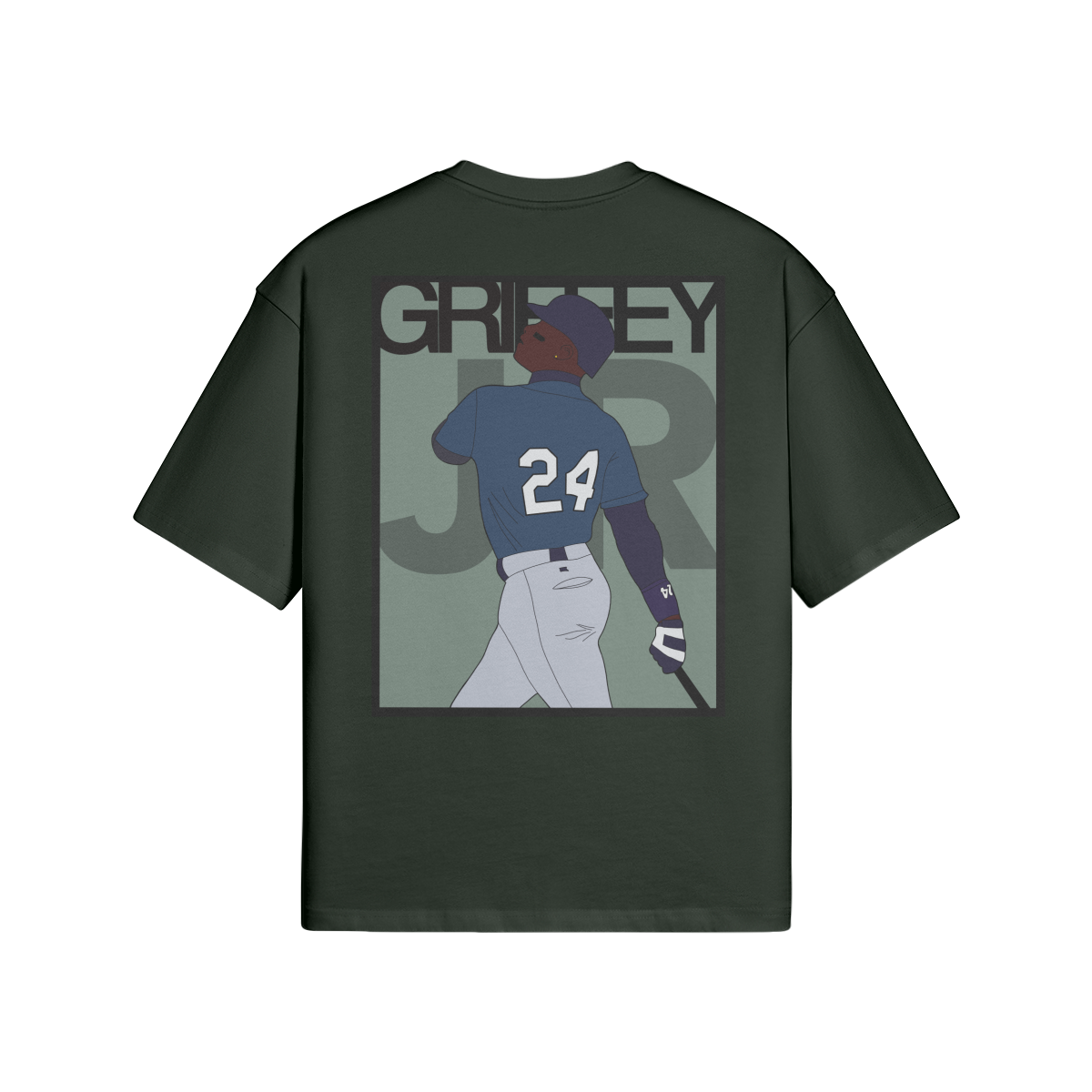 Griffey Jr. Oversized Heavyweight (Black Front Logo)