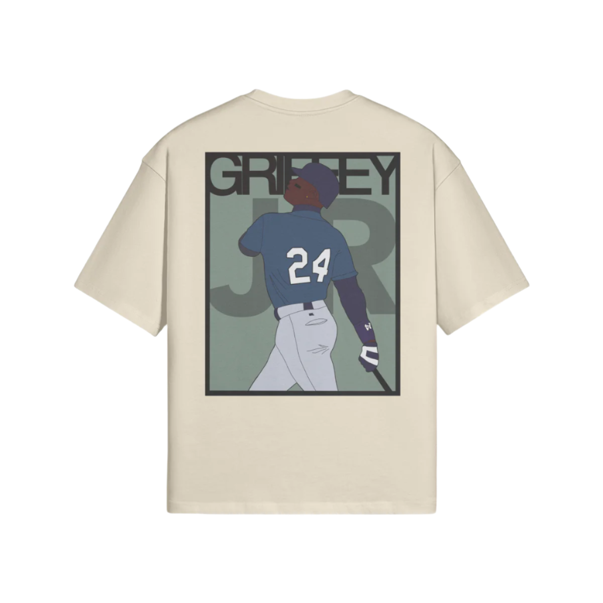Griffey Jr. Oversized Heavyweight (Black Front Logo)