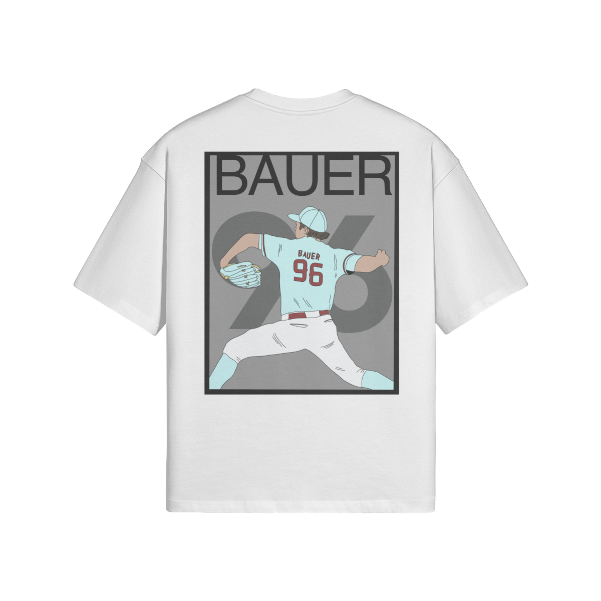 Bauer Oversized Heavyweight (White Front Logo)