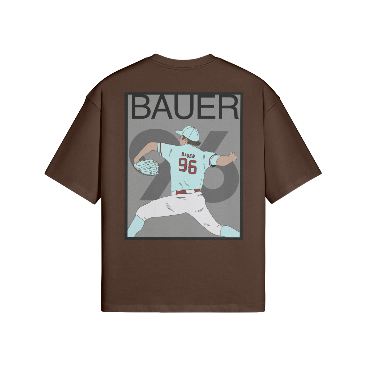 Bauer Oversized Heavyweight (White Front Logo)