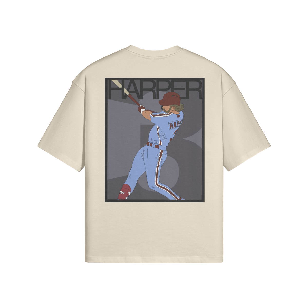 Harper Oversized Heavyweight (Black Front Logo)