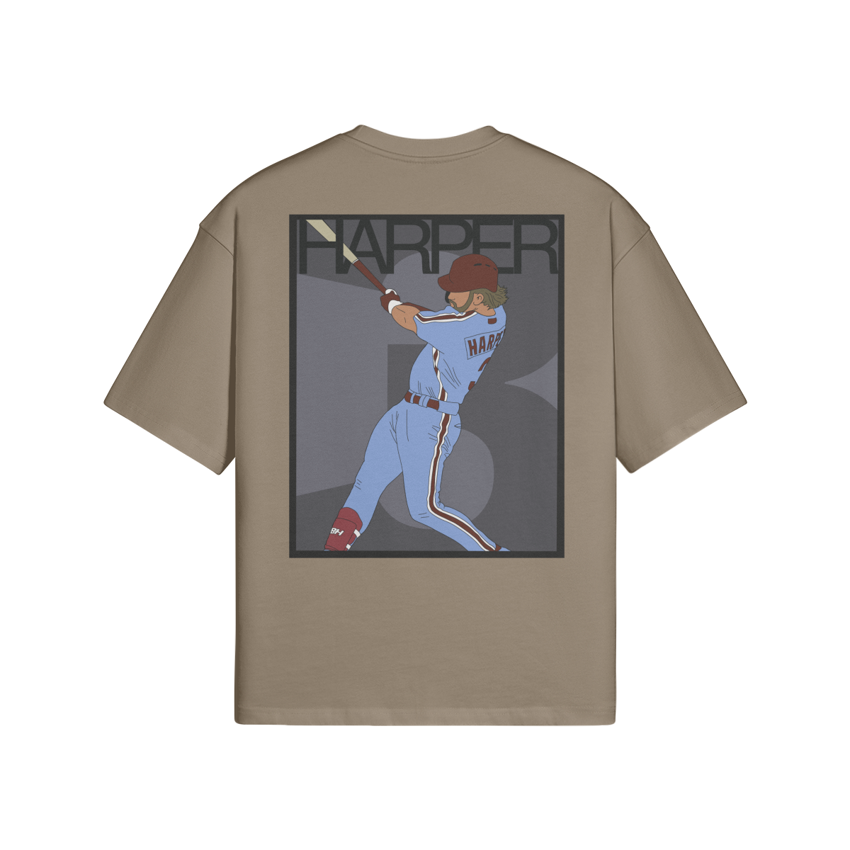 Harper Oversized Heavyweight (White Front Logo)